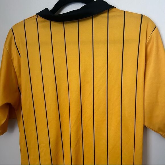 Final Decision Referee Shirt Soccer Yellow Black Halloween Costume - Picture 5 of 10